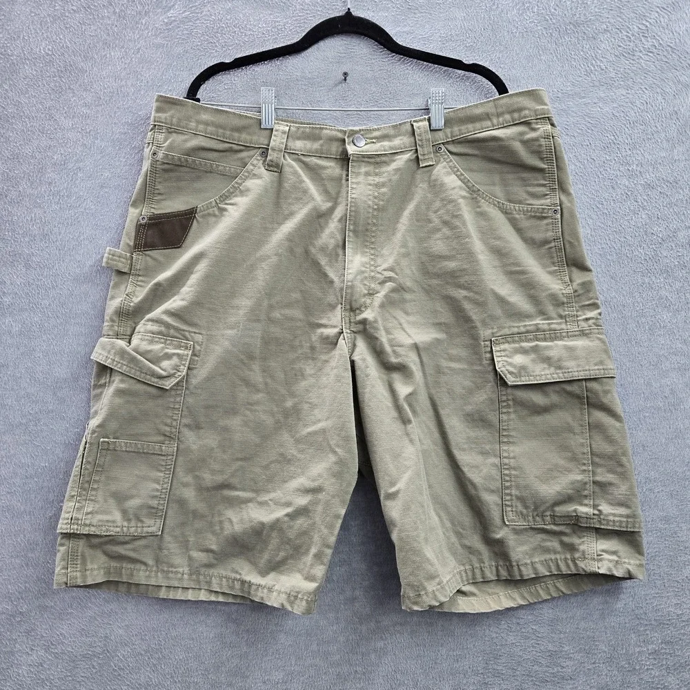 Wrangler Men Shorts 40 Brown Cargo Canvas 10WMWR3BR Gorpcore 11